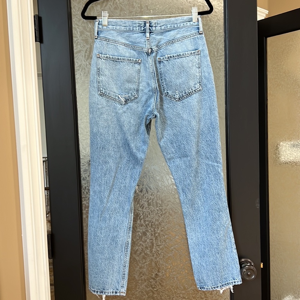 Agolde Riley High Rise straight Jeans - Picture 8 of 8